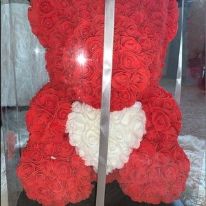 Rose Bear (red)